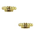 thumbnail image 2 of Inferior postizos Injueey Boca de Halloween Oro, 2 of 6