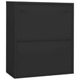 thumbnail image 3 of vidaXL Office Cabinet Anthracite 90x40x105 cm Steel, 3 of 5