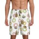 thumbnail image 1 of Fotbe Donut Sloth Pantalones Cortos de Pijama para Hombre, Ropa de Dormir, Pantalones de Pijama Cortos para Hombre-3X-Large, 1 of 6