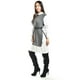 thumbnail image 2 of Vestido camisero con chaleco Roman Fashion /Juvenil, 3820 (Gris) gris CH, 2 of 5