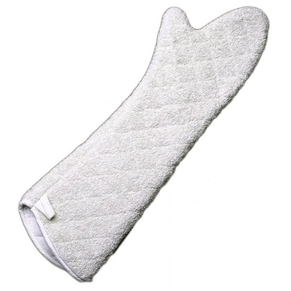 Ritz TTOM24BE Beige X-Long 24 Terry Oven Mitt - Pair"
