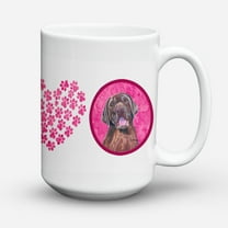 Carolines Treasures SC9127PK-CM15 Pink Labrador Coffee Mug 15 oz 15 ounce multicolor