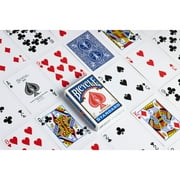 Bicycle Playing Cards, 2 Pack, Standard Index (Red & Blue)