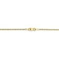 thumbnail image 3 of 10k 1.5mm D/C Extra-Lite Rope Chain in 10k Yellow Gold, 3 of 3