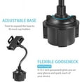 thumbnail image 7 of Cup Holder Phone Mount for Car Universal Adjustable Base Gooseneck Cup Phone Holder for CrickEt Ovation/Icon 2/At&t Radiant Max, 7 of 7