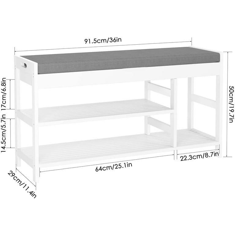 PINNIG Bench with shoe storage, black, 311/8x133/4x201/2 - IKEA