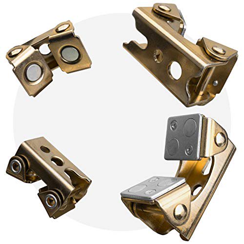 "Strong Hand Tools, Adjustable, Magnetic V-Pads, 4 Piece Kit (2 pcs. 2.2"")(2 pcs. 3.4"")" (MVFN46)