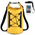 thumbnail image 2 of 15L Waterproof Dry Bag with Phone Case Bag Roll Top Dry Sack For Kayaking Boating Fishing Surfing Swimming Rafting, 2 of 8