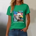 thumbnail image 4 of felwors 250 Anniversary USA Shirt for Women 250 Years American Flag Statue of Liberty 250th Anniversary USA Tshirts Patriotic T Shirt (Green, XXXL), 4 of 8