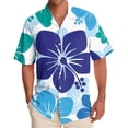 thumbnail image 1 of Short Sleeve Button Shirt Men'S Casual Short Sleeve Shirt Loose Shirt With PocketM, 1 of 5