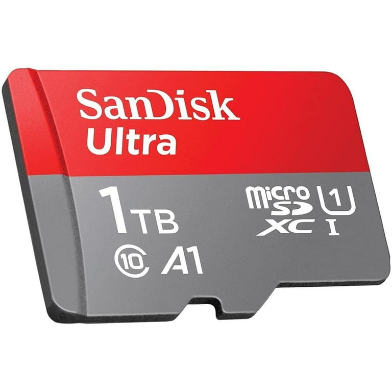 未使用　SanDisk microSD 1TB UHS-I U1 Class10 Sandisk 1TB Ultra microSDXC UHS-I A1 CL10 Memory Card for Android