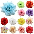 thumbnail image 5 of Mosey 50Pcs Artificial Flowers Vivid DIY Weather-resistant Elegant Fake Rose Wedding Flowers Holiday Supplies, 5 of 8