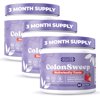 ColonSweep - Strawberry Flavored Probiotic Psyllium Husk Powder Colon Cleanser,7.8 oz. Fiber Supplement Support for Gut Health - Cleanse for Bloating Relief & Detox- 30 Servings (Pack of 3)