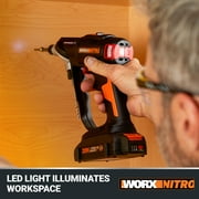 Worx Nitro WX177L 20V Brushless Switchdriver 2.0 2-in-1 Cordless Drill & Driver (Battery & Charger Included)