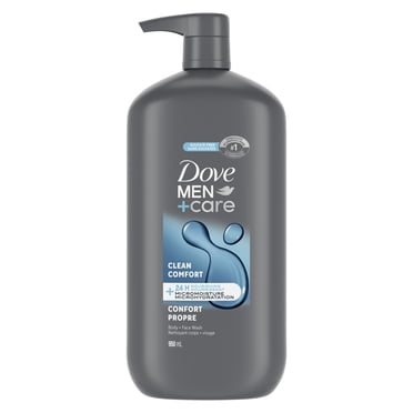 Dove Men+Care Hydrating Clean Comfort Body and Face Wash with 24hr Nourishing Micromoisture Technology Body Wash for Men 950 ml with Pump