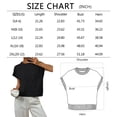thumbnail image 2 of SUNBS Short Sleeve Sweater Blouses for Women Crew Neck Shirts Loose 3D Floral Tops Knit Vest Trendy Fashion Clothing, 2 of 10