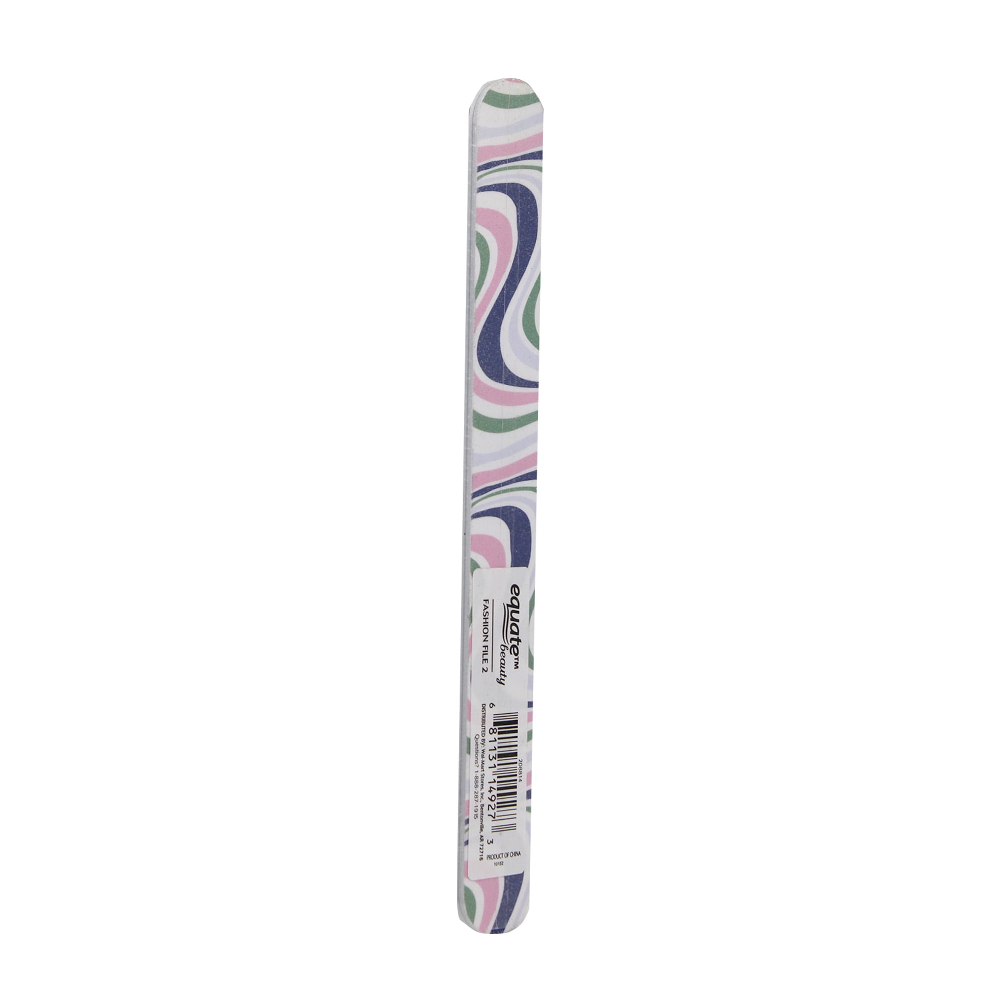 Equate 2-Sided Fashion Nail File, 1 Count