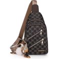 thumbnail image 1 of Sling Backpack Sling Bag for Women, Chest Bag Daypack Crossbody Sling Backpack (A-Black), 1 of 4