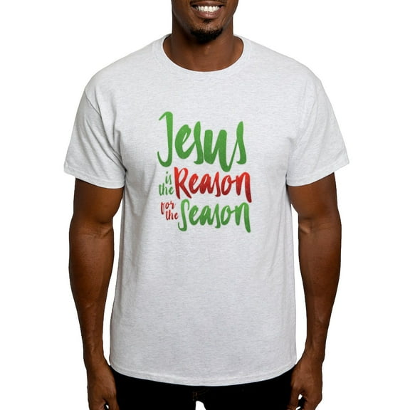 CafePress - Jesus Is The Reason Light T Shirt - Men's Classic Graphic T-Shirt