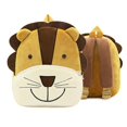 thumbnail image 1 of Kids Cute Animals Pattern Plush Backpack Boys Girls Kindergarten Rucksack Travel School Bags Y, 1 of 1
