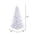 thumbnail image 2 of Vickerman 10' White Fir Artificial Christmas Tree, Unlit, 2 of 3