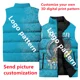 thumbnail image 2 of 2024 Personalice sus abrigos con estampado exclusivo para hombres Comuníquese con el servicio de atención al cliente para personalizar el chaleco sin mangas para hombres, 2 of 5