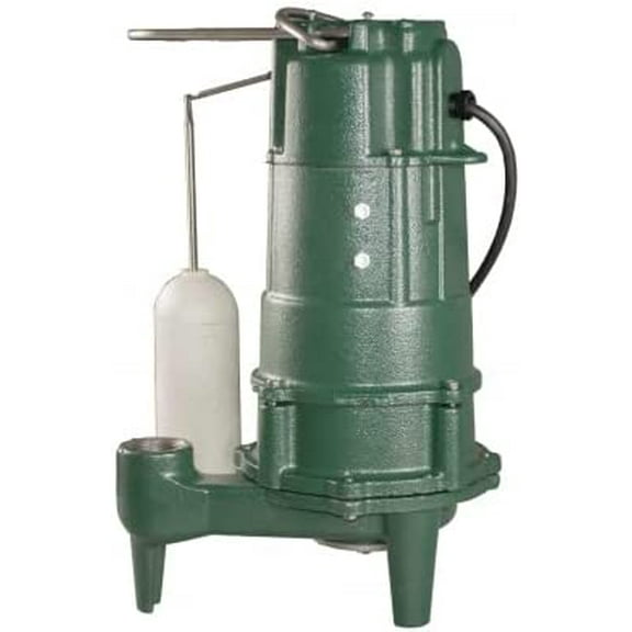 Zoeller 805-0006 Shark Grinder BE805 Automatic Cast Iron Residential Grinder Pump, 230V, 15' Cord