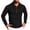 Black, variant on yievot Men's Knit Polo Shirts Lapel Long Sleeve Shirt Fashion Button Solid Color Slim Fit Tee Shirts
