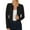 508_Black, variant on Jxximdong Blazers for Women, Spring and Autumn Long Sleeved Short Jacket Solid Color Short Jacket Suit Jacket, Women's Coats Black