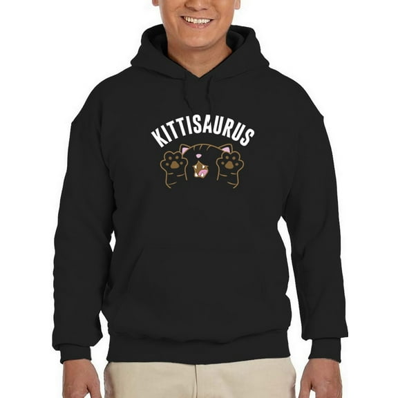Kittisaurus Hoodie Men -GoatDeals Designs, Male XX-Large