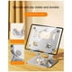 thumbnail image 1 of Soporte para Tableta con Rotación de 360°, Ajustable, Mini Soporte de Escritorio Plegable, Color Gris, 1 of 5