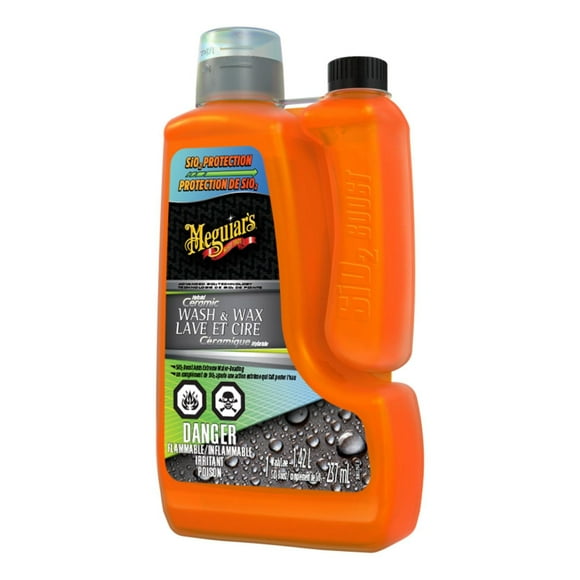 Nettoyant avec cire céramique hybride Meguiar’s®, G210256C, complément de SiO2