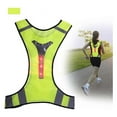 thumbnail image 1 of Gilet Réfléchissant Haute Visibilité pour Course Équipement de Sécurité Hauts de Travail de Nuit, 1 of 6