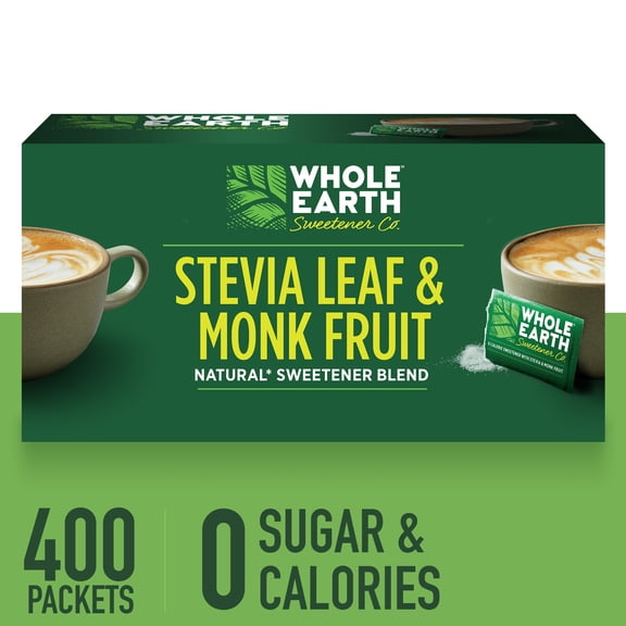 (400 Packets) Whole Earth Zero Calorie Sweetener