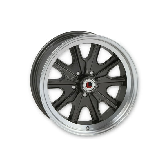 Legendary Wheels HB45 - 15 x 7 in. -  5 x 4.5 - 4.25 bs - Charcoal/Machined