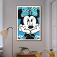 thumbnail image 3 of Disney-pintura de diamante redondo completo de Mickey y Minnie, mosaico de dibujos animados, arte de punto de cruz, decoración DIY para habitación de niños, 3 of 4