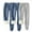 Blue #A, variant on Fartey 3 Pack Fleece Lined Sweatpants for Women Plus SIze Baggy High Waist Track Pants with Pockets Sherpa Lined Winter Warm Jogger Pants Blue M