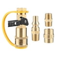 thumbnail image 1 of 1 Ensemble d'Adaptateurs de Raccordement Rapide au Propane Raccord de Tuyau de Propane, 1 of 7