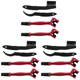thumbnail image 1 of 4 cepillos portátiles para limpiar cadenas de motocicleta (rojos), 1 of 8