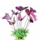 thumbnail image 1 of 12 Piezas de Decoración de Jardín de Mariposas Plástico + Herramienta de Artesanía de Jardín de Bricolaje de Metal Púrpura, 1 of 8