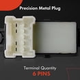 thumbnail image 6 of A-Premium Power Window Switch Compatible with Nissan Rogue 2008, Versa 2007/2010-2013, Pathfinder 2004, Cube, Pathfinder Armada, Versa Note, Front Right or Rear Side, Replace# 25411-1FA0A, 25411AX010, 6 of 8
