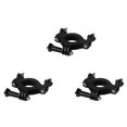 thumbnail image 1 of 3X Camara de 3,5 cm 6,35 cm - Roll Bar Monte para HD Heroe 4/3/3 + / 2/1 Negro, 1 of 4