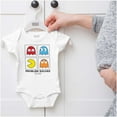 thumbnail image 5 of Problem Solved Pacman Romper Boys or Girls Infant Baby Brisco Brands 6M, 5 of 6