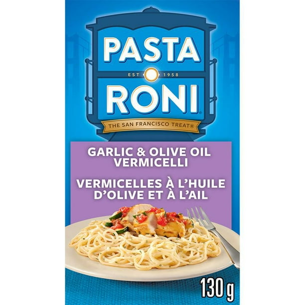 PastaRoni Garlic & Olive Oil Vermicelli, 130g Walmart.ca