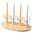 thumbnail image 1 of Rejilla para secar biberones con bandeja de goteo, soporte para rejilla para secar biberones, rejilla para almacenar biberones y piezas para extractor, accesorios para bebés Estilo C, 1 of 8