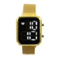 thumbnail image 1 of Reloj Digital Zeit Unisex Casual Correa De Mesh Luz Led dorado 40mm Zeit CB00022843, 1 of 3