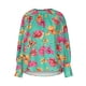 thumbnail image 4 of Camiseta de manga larga con cuello redondo y manga de muñeca para mujer de primavera y otoño Pompotops  FGAJ7197, 4 of 8