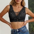 thumbnail image 2 of Zylarhe Bras for Women, Women's Strapless Underwear Women's Thin Model Cup Big Chest Small Thin Gathering Sag No Underwire Bra Womens Bra Push up Black 42, 2 of 5