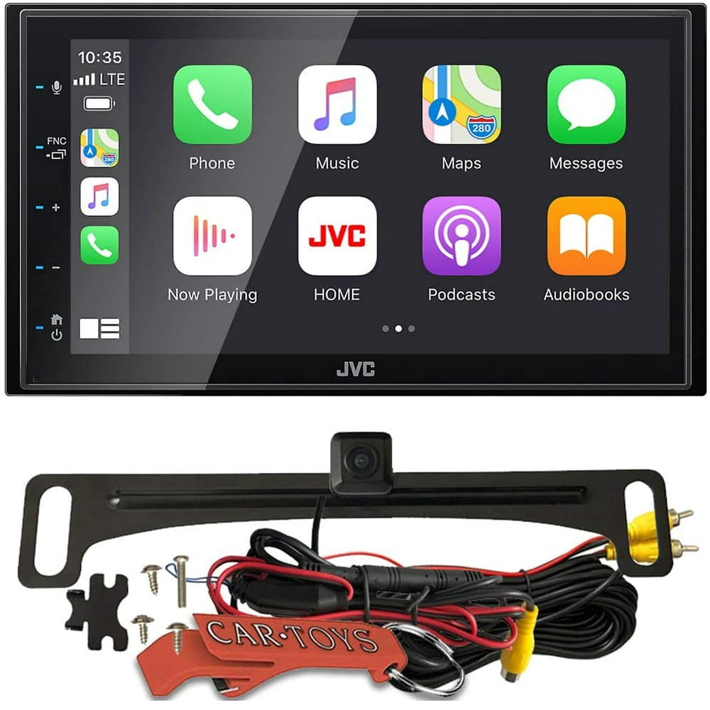 JVC KWM560BT 6.8" Capacitive Multimedia Car Receiver Safe Driver's