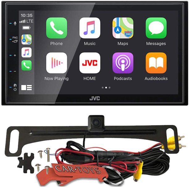 JVC KWM560BT 6.8" Capacitive Multimedia Car Receiver Safe Driver